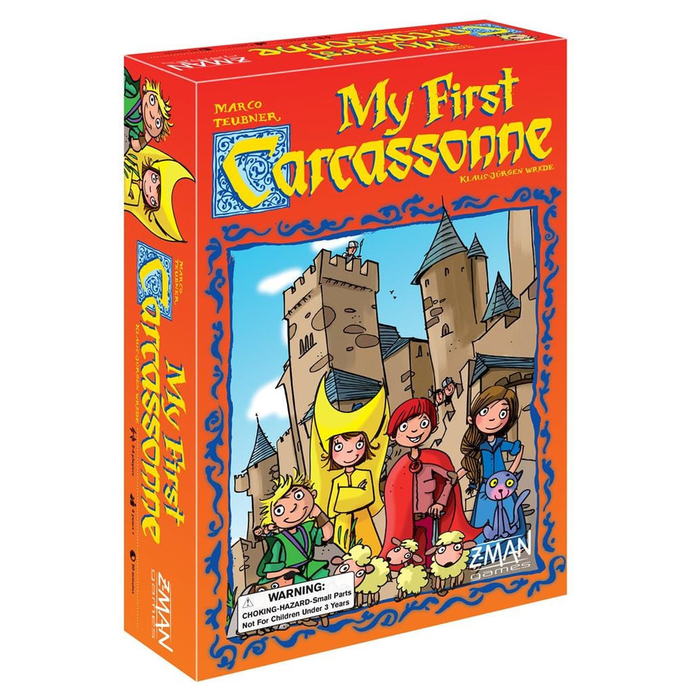 New Sealed-My First Carcassonne-English Edition